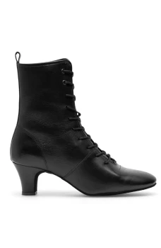 Rumpf Folklore boots, Damen-Leder-Tanzstiefel