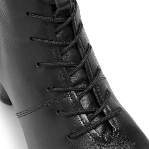 Rumpf Folklore boots, Damen-Leder-Tanzstiefel Rumpf Folklore boots, Damen-Leder-Tanzstiefel