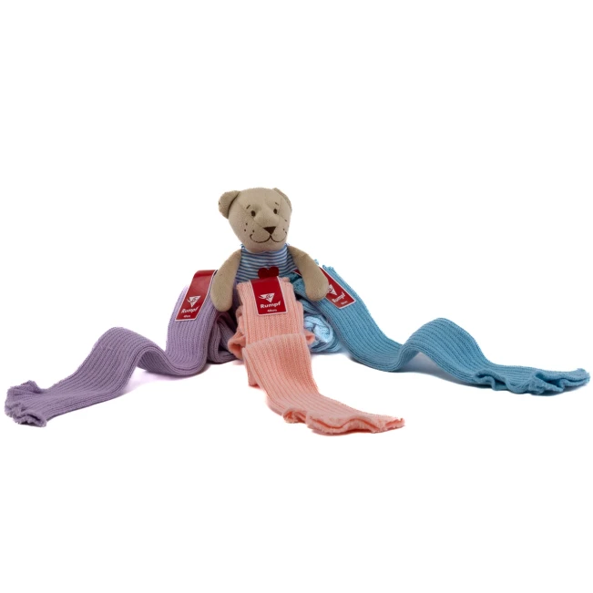 Stulpen mit Steg für Kinder - Blau - light blue Stulpen mit Steg für Kinder - Blau - light blue