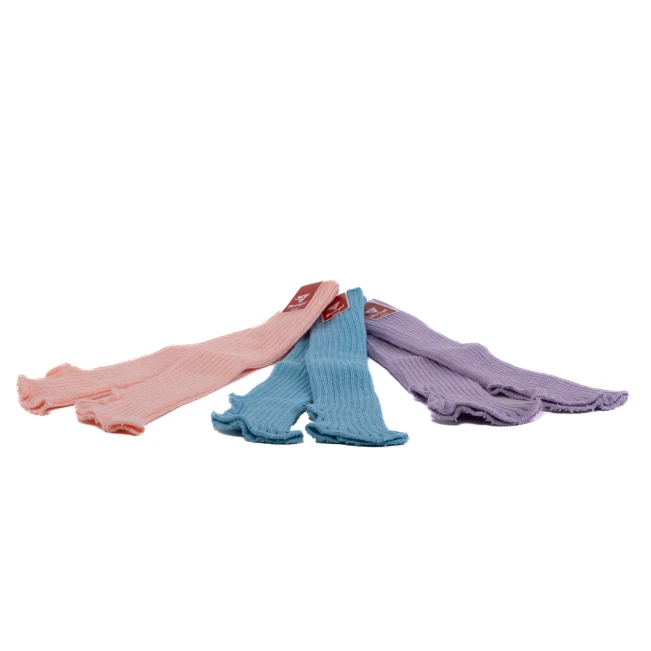 Stulpen mit Steg für Kinder Stulpen mit Steg für Kinder - Blau - light blue