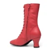 Rumpf Betty, Damen-Leder-Tanzstiefel Rumpf Betty, Damen-Leder-Tanzstiefel