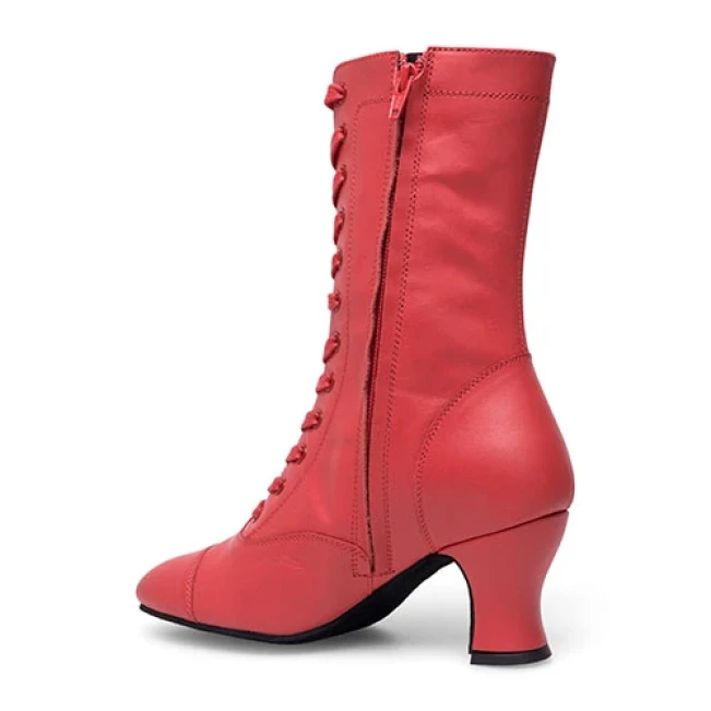 Rumpf Betty, Damen-Leder-Tanzstiefel Rumpf Betty, Damen-Leder-Tanzstiefel