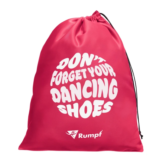 Rumpf, Textilbeutel für Tanzschuhe - Rosa - hot pink Rumpf, Textilbeutel für Tanzschuhe - Rosa - hot pink