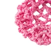 Rumpf Bun Cover, Farbige Haarnetz für Dutt - Rosa - pink
