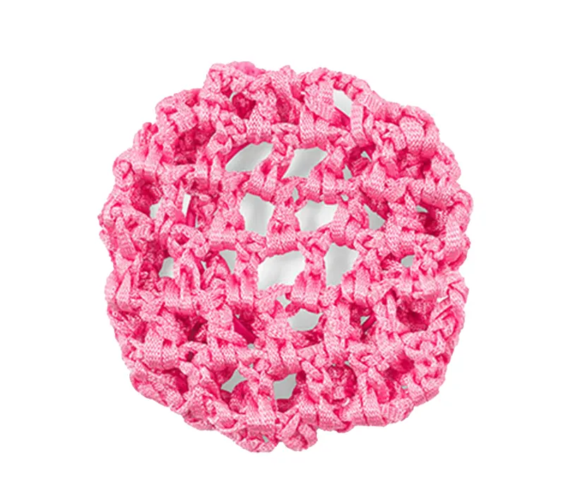 Rumpf Bun Cover, Farbige Haarnetz für Dutt - Rosa - pink