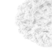 Rumpf Bun Cover, Farbige Haarnetz für Dutt - Weiss