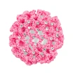 Rumpf Bun Cover, Farbige Haarnetz für Dutt mit Kristall - Rosa - pink Rumpf Bun Cover, Farbige Haarnetz für Dutt mit Kristall - Rosa - pink