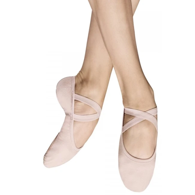 Bloch Performa, Ballettschläppchen für Damen - Theaterrosa