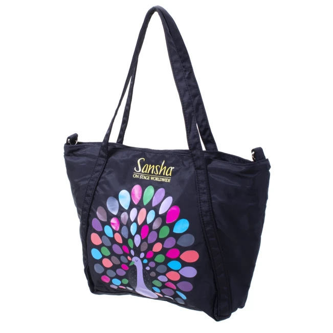 Sansha 92AH0008P Tasche mit Pfauenmotiv