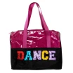 Sansha 92BO1003P, Dance Tasche mit bunten Buchstaben Motiv