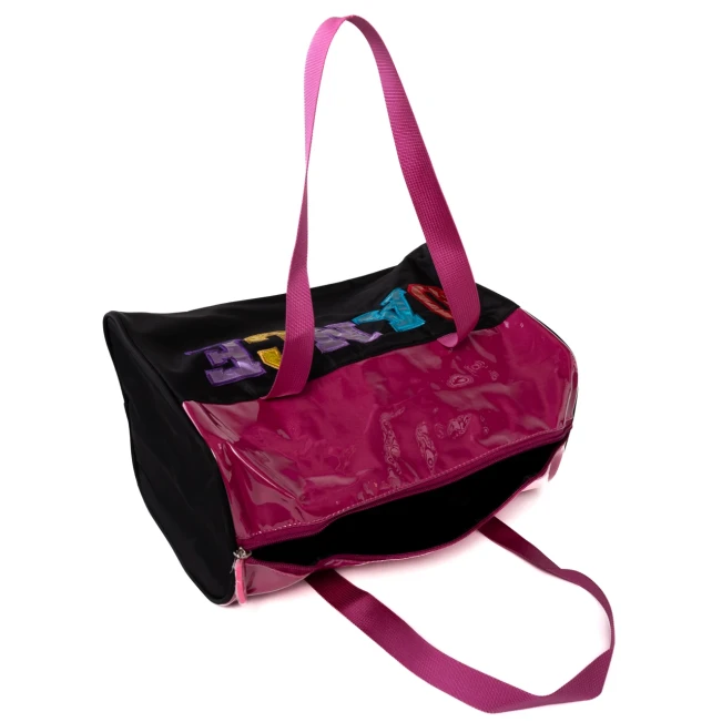 Sansha 92BO1003P, Dance Tasche mit bunten Buchstaben Motiv