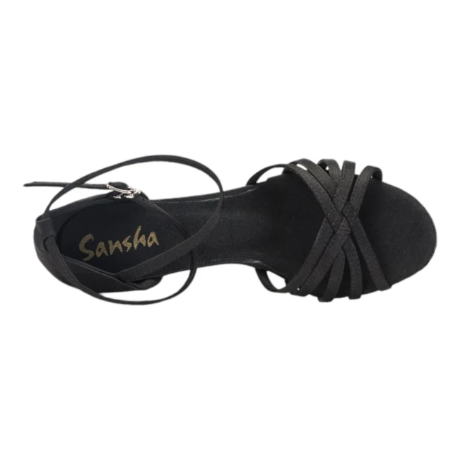 Sansha Alaiette, Damen-Latinschuhe mit niedrigem Absatz Sansha Alaiette, Damen-Latinschuhe mit niedrigem Absatz