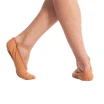 Sansha Pro, Herren Ballettschläppchen aus Leinen - Hautfarbe flee-light tan Sansha Sansha Pro, Herren Ballettschläppchen aus Leinen - Hautfarbe flee-light tan Sansha
