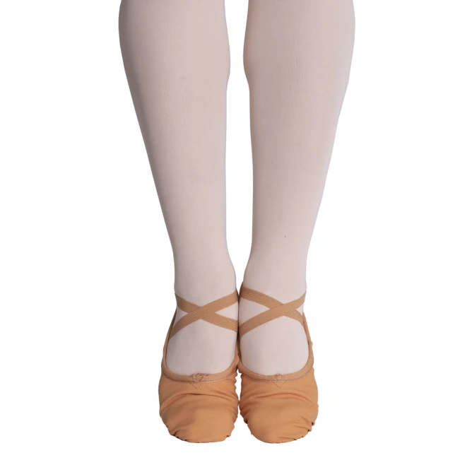 Sansha Silhouette 3C, Ballettschläppchen für Damen - Hautfarbe flee-light tan Sansha Sansha Silhouette 3C, Ballettschläppchen für Damen - Hautfarbe flee-light tan Sansha