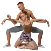 So Danca Floral, Wickelrock - Floral brown SoDanca