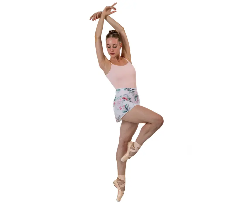 So Danca Floral, Wickelrock - Floral white SoDanca