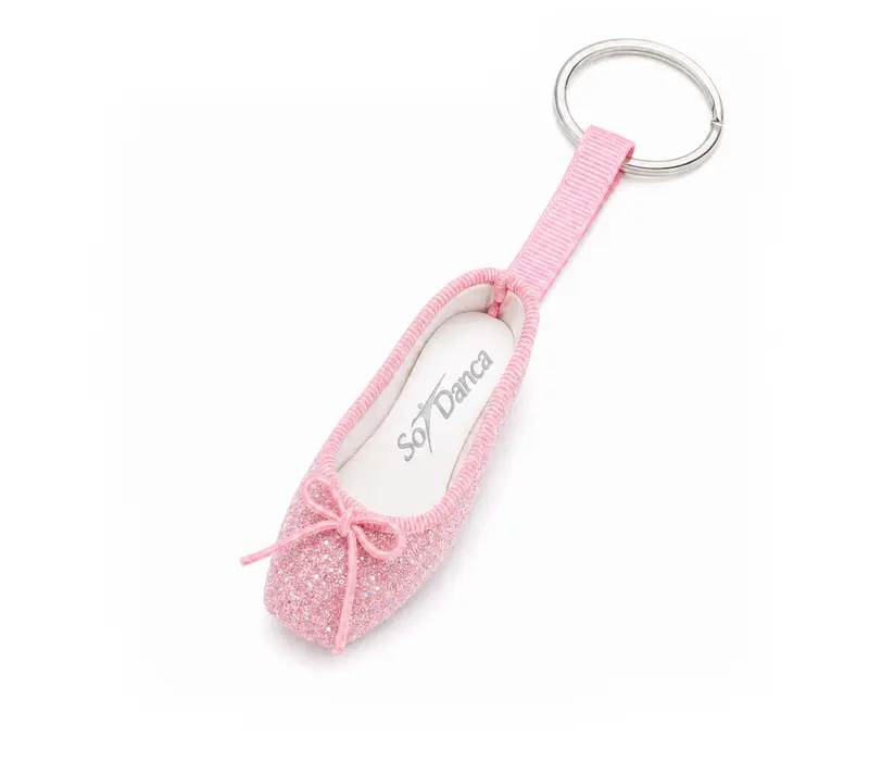 So Danca Anhänger, glitzernde Ballettspitze - Rosa - pink