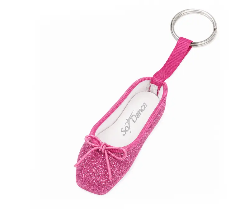 So Danca Anhänger, glitzernde Ballettspitze - Rosa - rose