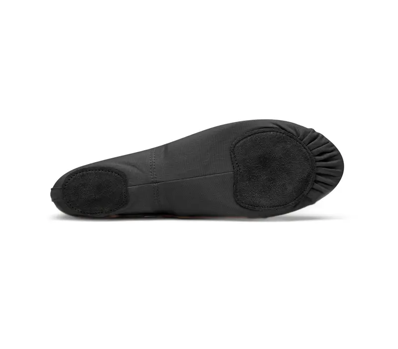So Danca SD16, Herren elastische Ballettschläppchen - Schwarz