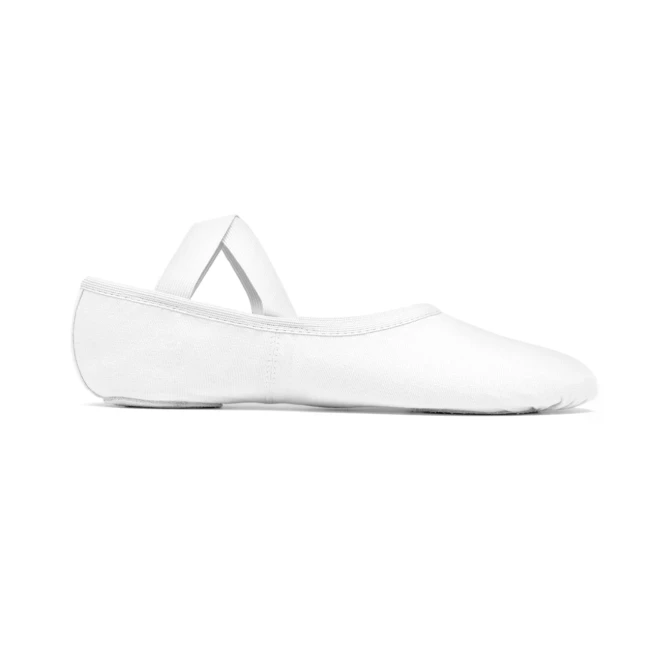 So Danca SD16, Herren elastische Ballettschläppchen - Weiss