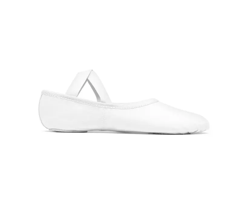 So Danca SD16, Herren elastische Ballettschläppchen - Weiss