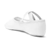 So Danca SD16, Herren elastische Ballettschläppchen - Weiss