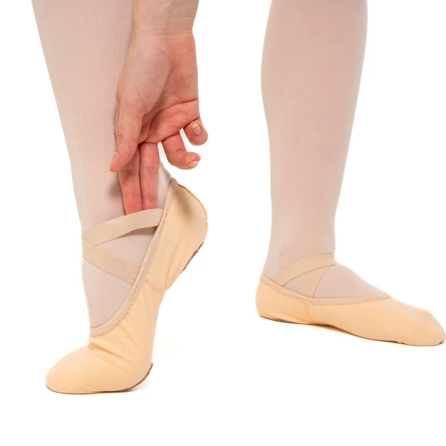 So Danca SD16, elastische Ballettschläppchen für Damen - Rosa - light pink So Danca SD16, elastische Ballettschläppchen für Damen - Rosa - light pink