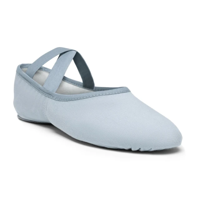 So Danca SD16, Herren elastische Ballettschläppchen - Hellgrau