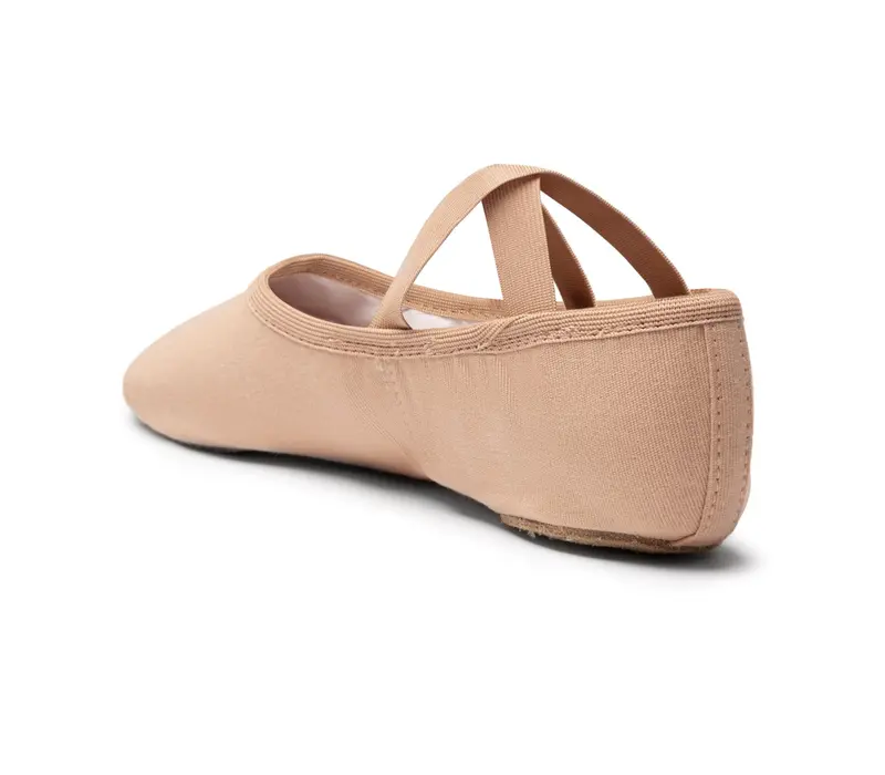 So Danca SD16, Herren elastische Ballettschläppchen - Hautfarbe  - sand