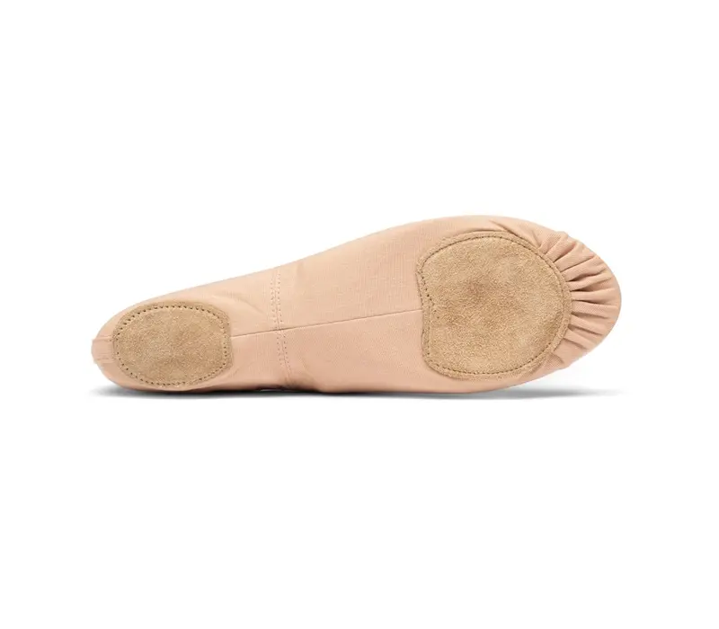 So Danca SD16, Herren elastische Ballettschläppchen - Hautfarbe  - sand