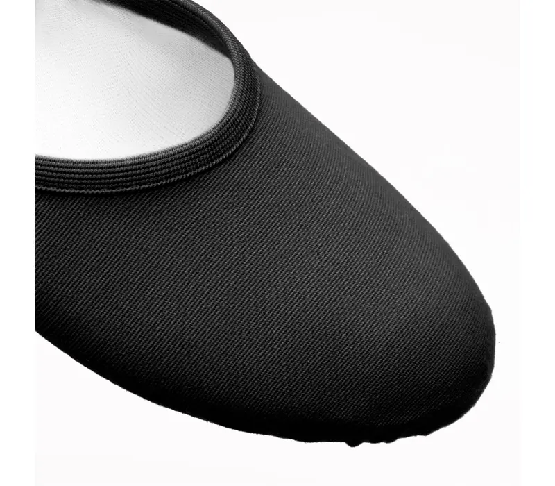 So Danca SD16, Herren elastische Ballettschläppchen - Schwarz
