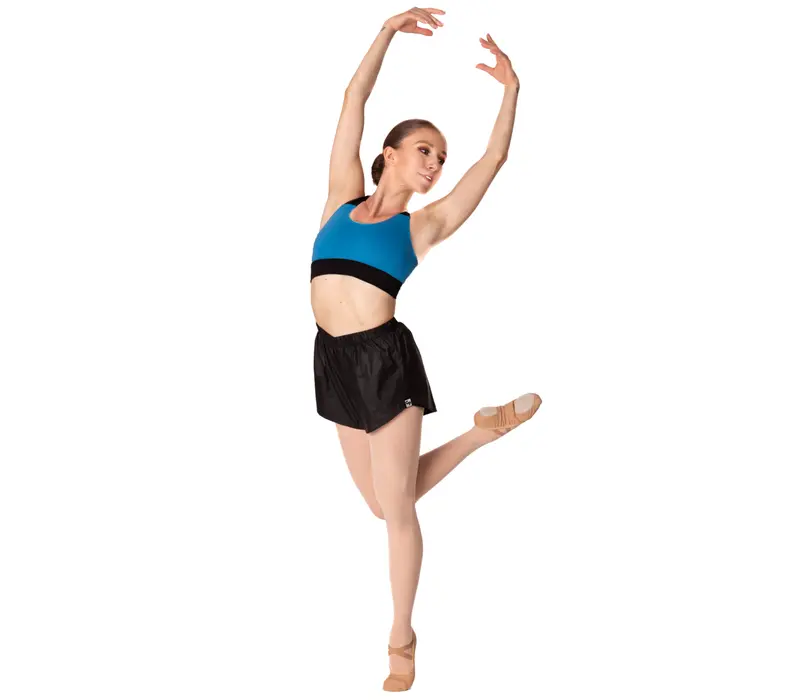 So Danca Layla, Sport-Top für Damen - Schwarz/Blau peacock GP
