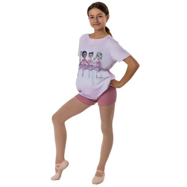 So Danca, T-Shirt mit Ballerinas-Motiv für Mädchen So Danca, T-Shirt mit Ballerinas-Motiv für Mädchen