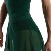 Bloch Jaye Mesh Skirt, Damenrock mit elastischem Bund 