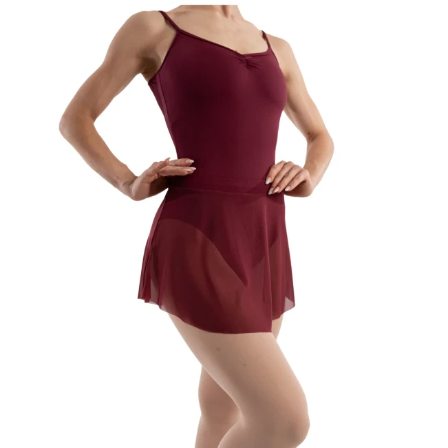 Bloch Jaye Mesh Skirt, Damenrock mit elastischem Bund 