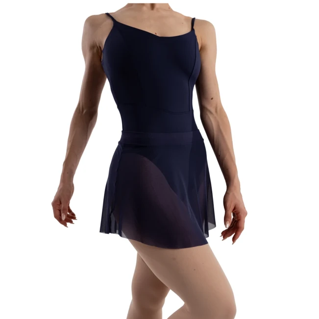 Bloch Jaye Mesh Skirt, Damenrock mit elastischem Bund 