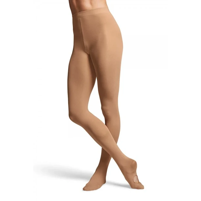 Bloch Damen Convertible Strumpfhosen - Brauner Bloch
