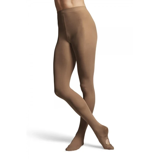 Bloch Damen Convertible Strumpfhosen - Braun - suntan