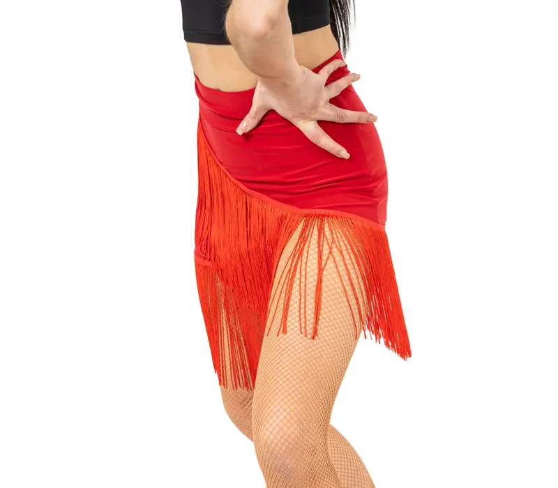 FSD Basic, Damen Fransenrock für Latein - Königsblau FSD Basic, Damen Fransenrock für Latein - Königsblau