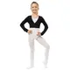 Bloch Fix Wrap Sweater, Mädchen-Ballett-Aufwärmtop Bloch Fix Wrap Sweater, Mädchen-Ballett-Aufwärmtop
