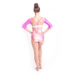 Capezio Gymnastics Arch Back, Gymnastikanzug für Frauen - Capezio Laser Hellrosa Capezio Gymnastics Arch Back, Gymnastikanzug für Frauen - Capezio Laser Hellrosa