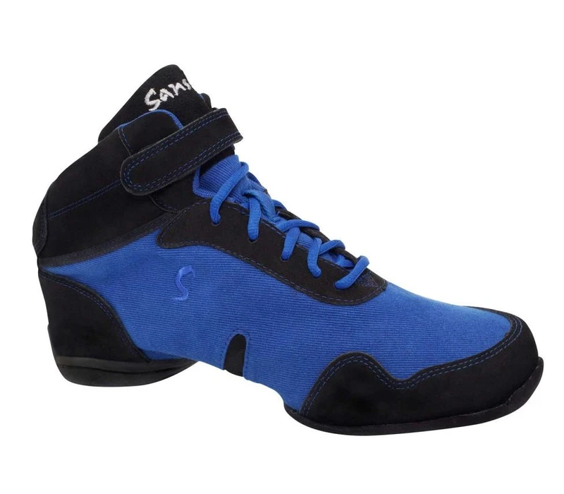 Skazz Boomelight, Sneaker aus Canvas - Schwarz/Blau