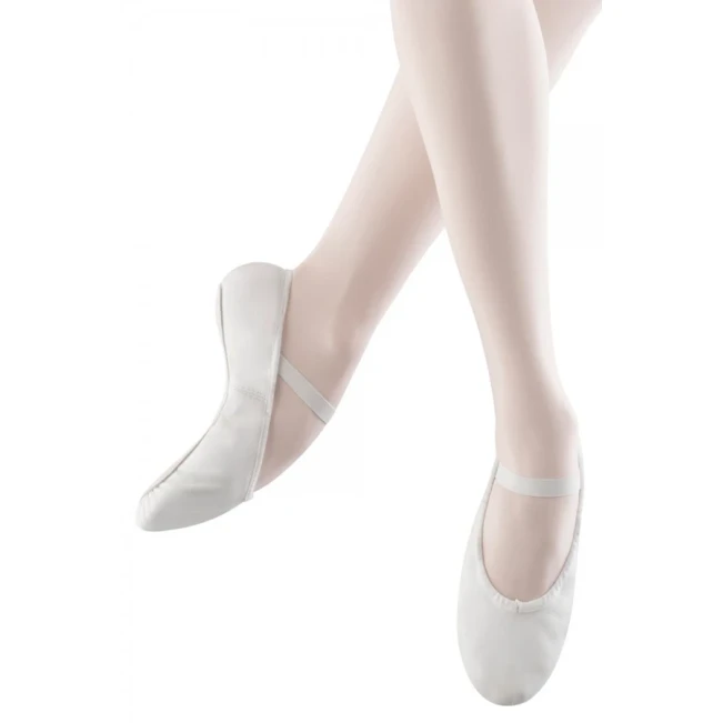 Bloch Arise, Damen-Lederschläppchen mit durchgehender Sohle Bloch Arise, Damen-Lederschläppchen mit durchgehender Sohle - Weiss