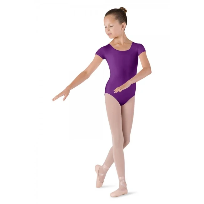 Bloch Dujour,  Mädchen Trikot mit kurzem Arm