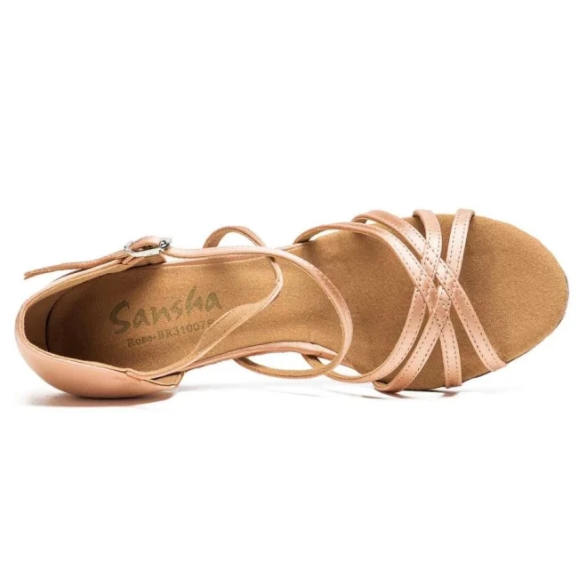 Sansha Rosa, Lateintanzschuhe Sansha Rosa, Lateintanzschuhe - Rot red Sansha