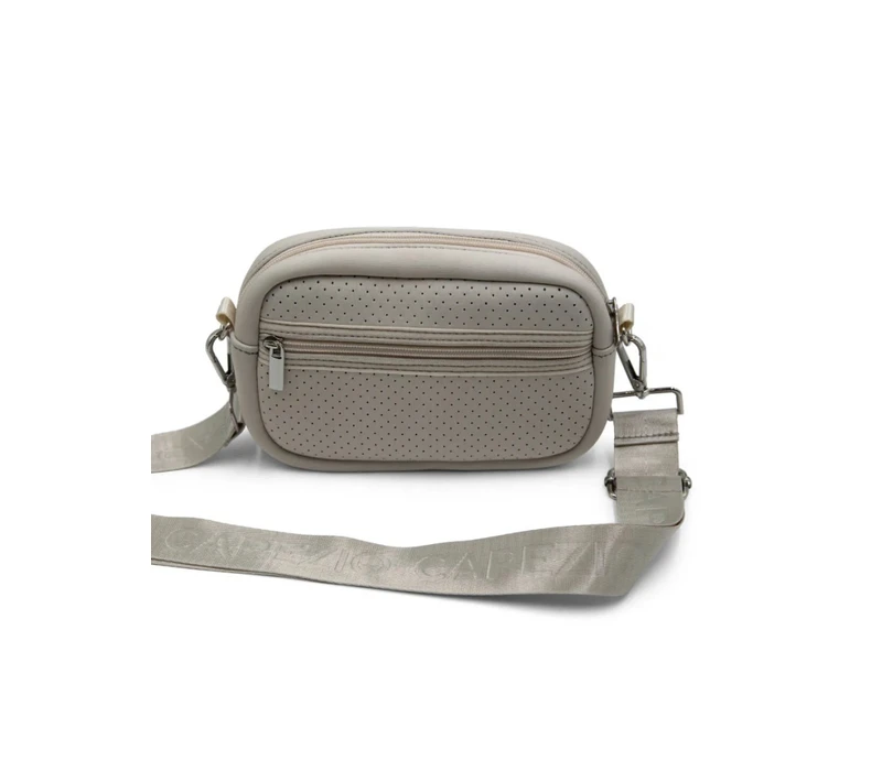 Capezio Brooklyn Cross Body Bag, Tasche - Cremeweiß