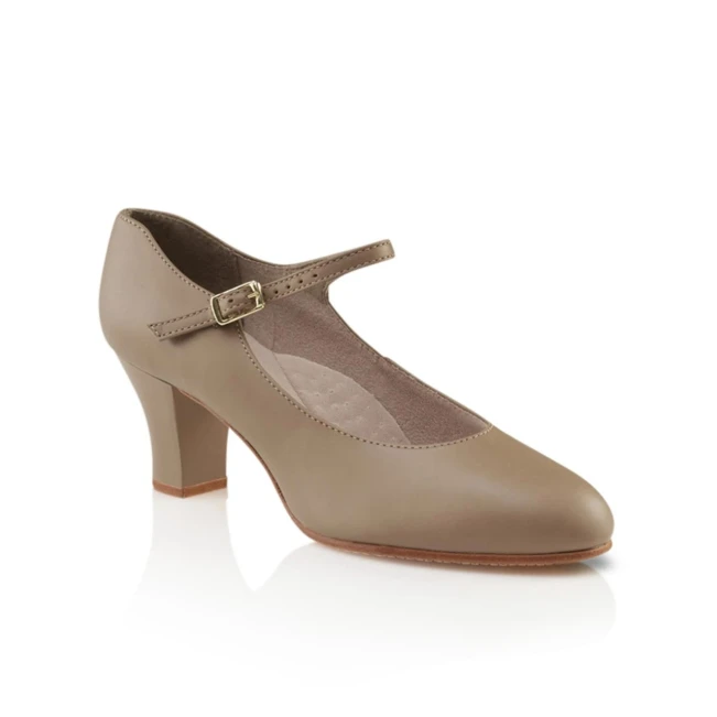 Capezio Student Footlight 2", Charakter-Tanzschuhe - Tan Capezio Capezio Student Footlight 2", Charakter-Tanzschuhe - Tan Capezio