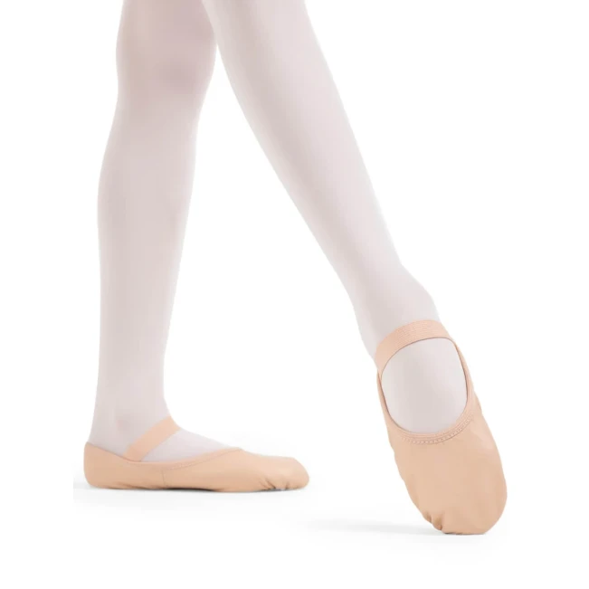 Capezio Luna, Leder-Tanzschläppchen für Anfänger - Rosa balet Capezio Capezio Luna, Leder-Tanzschläppchen für Anfänger - Rosa balet Capezio