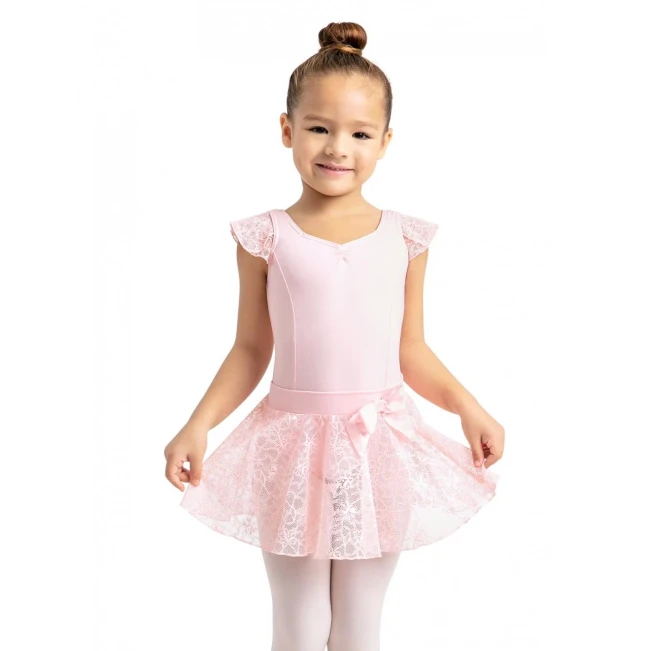 Capezio, Spitzenrock mit elastischem Bund - Rosa-Pink