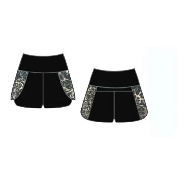 Capezio Damask Shorts, Damen-Shorts
